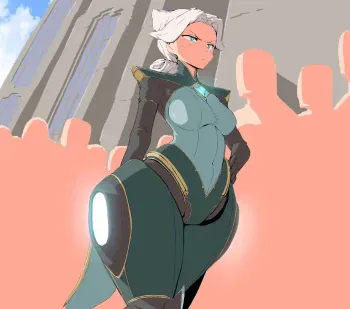 [Woomochichi] Camille, who was Modificated for Mating (League of Legends) manga cover
