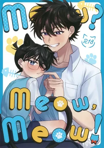 (Koi no Kaishingeki DR2024) [mL (Keiryou Cup)] Meow? Meow, Meow! (Detective Conan) manga cover