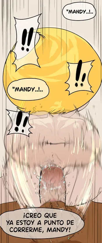 [Yellow Elephant] Mandy & Erwin Adulto Musculoso (Grim adventures of Billy and Mandy) (Spanish) [kalock] manga cover