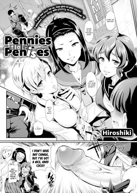 Pennies to Penises manga cover