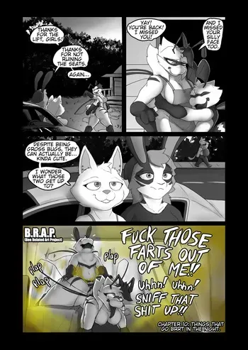 [SooMiR] B.R.A.P. (Bee Related Art Project): Chapter 10 - Things that Go BRRT in the Night manga cover