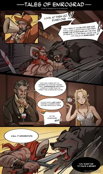 [GllorVillain] Tales of Emrograd manga cover