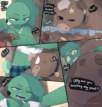 [Shiny Pea (PhoSenpai)] A Slimy Job manga cover