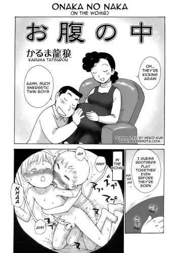 Onaka no Naka / In The Womb manga cover