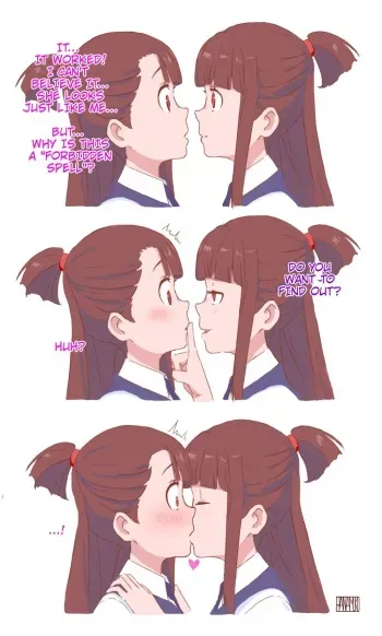 [Hanamuko] Forbidden Spell (Little Witch Academia) manga cover