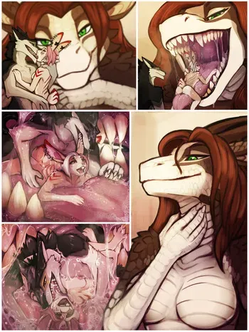 [Acidic] Commission for Squeegoth, Unichromacorn, and HeckinEatcha manga cover
