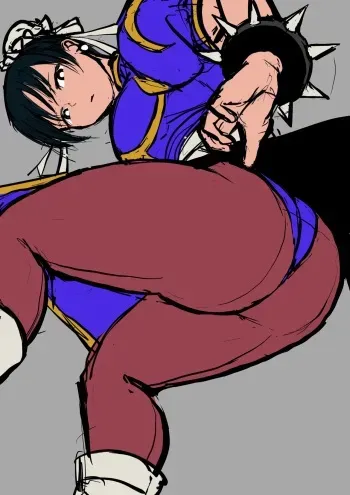 Chun-Li VS Ken Masters #1-2 manga cover
