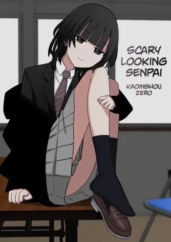 [Kaoinshou Zero] Kowasou na Senpai | Scary Looking Senpai [English] (mali) manga cover