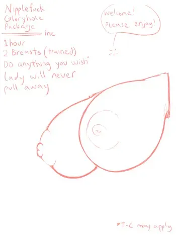 [KNPF] Nipplefuck Gloryhole [English] manga cover
