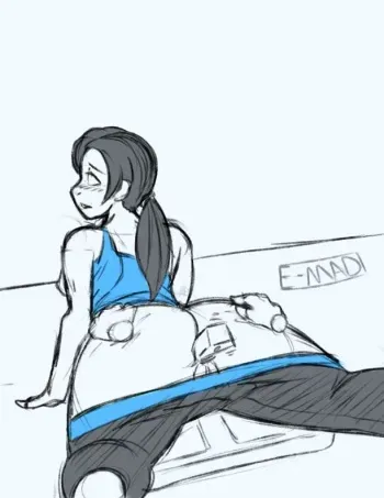 Wii Fit Trainer (Wii Fit) manga cover