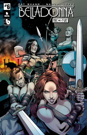 [Boundless] Belladonna: Fire and Fury #6 manga cover