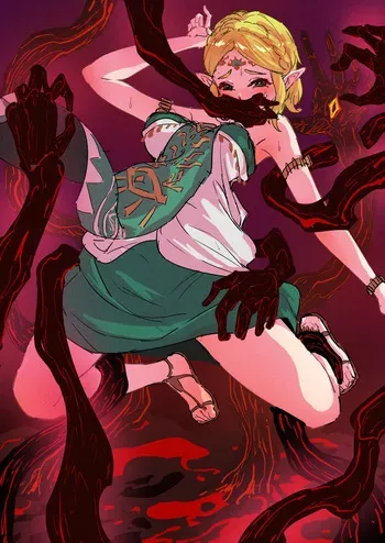 [pz-x] The Legend of Zelda: The Kidnapping of Zelda (Tears of the Kingdom) manga cover