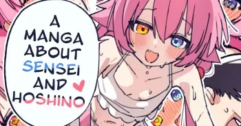A Manga About Sensei And Hoshino manga cover