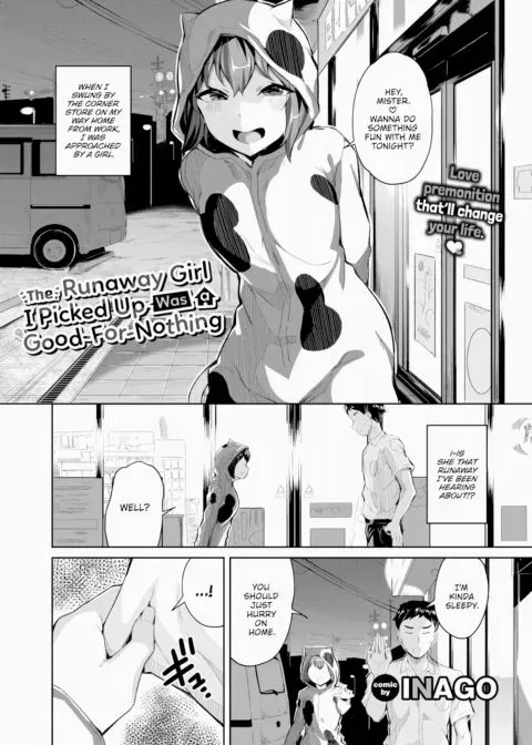 The Runaway Girl I Picked Up Was a Good-For-Nothing manga cover