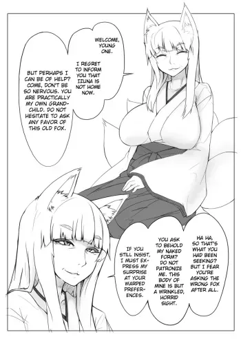 The Old Kitsune manga cover