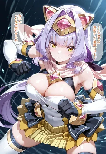 AI魔法少女 (Iarebon) Fantasy Heroine Anal Torture Hell __ Four Beautiful Transforming Heroines Captured Chapter 1_Estima●ka vs Ganu●gil [AI Generated] manga cover