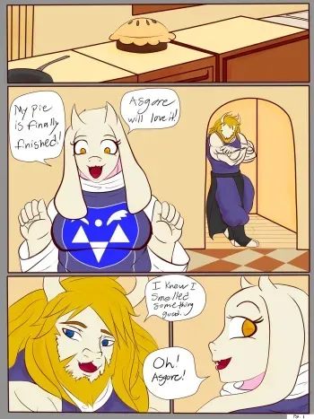 [KreatliketheIsland] A Lovely Pie (Undertale) manga cover