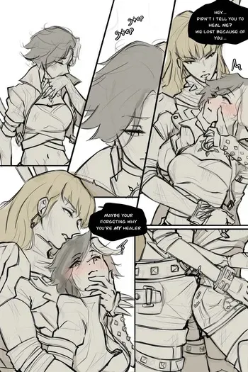 [TheblueDin00] Magik x Luna (Marvel Rivals) manga cover