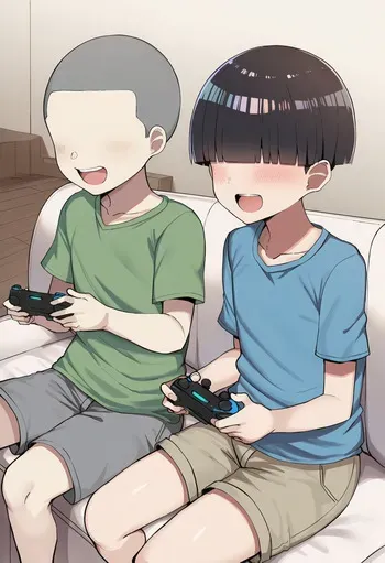 [gumiii] Pervert Brat vs. Black-Haired Bob-cut Girl ① [AI Generated] manga cover