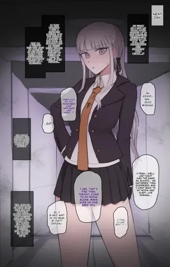 Kirigiri-san Anal licking manga cover