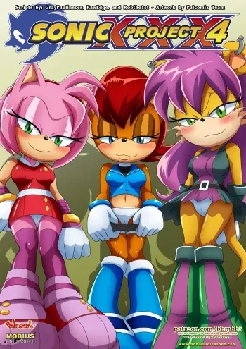 [Palcomix] Sonic Project XXX 4 (Sonic The Hedgehog) [Sample] manga cover