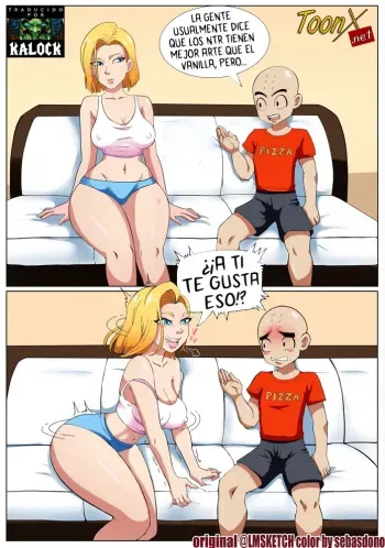[Legoman & Sebasdono] Android 18 NTR Comic (Dragon Ball Z) (Spanish) [kalock & ToonX] manga cover