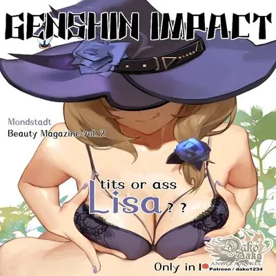 Tits Or Ass Lisa?? [Doujinshi] manga cover