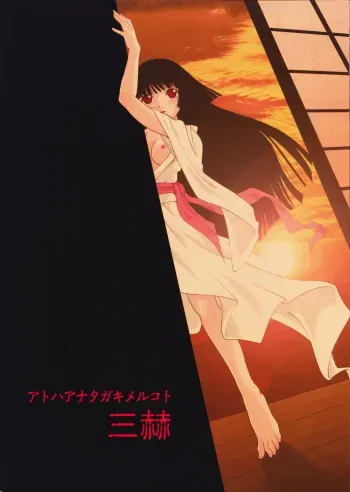 Ato wa Anata ga Kimeru Koto Sankaku manga cover