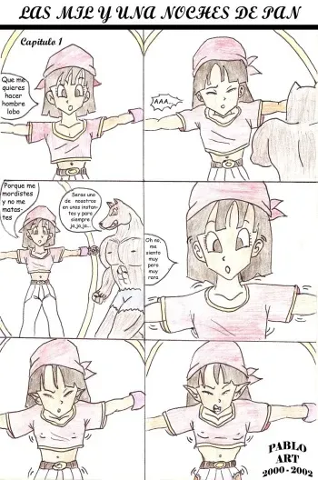 [Pablo] Las MJL Y Una Noches De Pan (Dragon Ball GT) manga cover