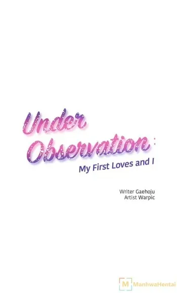 Under Observation: My First Loves and I manga cover