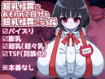 [やわらかエナジー] 超乳怪異におそわれて自分も超乳怪異になる話 manga cover