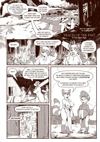 [Rick Griffin] In the New Age: Traces of the Past (NSFW) manga cover