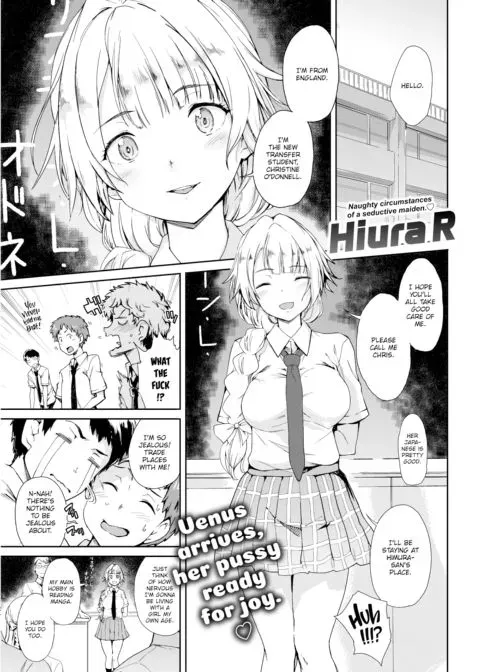 Being in Japan Makes Chris Naughty manga cover