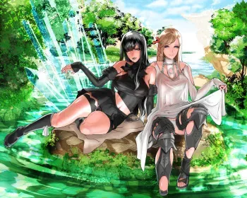 FutaRaid Zeroshiki - Kuro Gal VS Shiro Gal | FutaRaid Zeroshiki - The Girl In Black vs The Girl In White manga cover