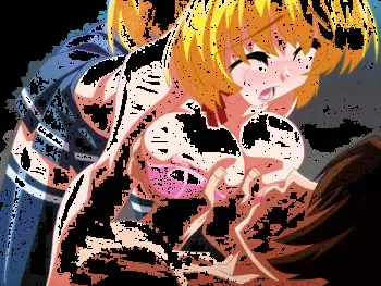 EROGOS HQ ANIMATED GIFS - Mahotama 3 chapter 4 - breast sex manga cover