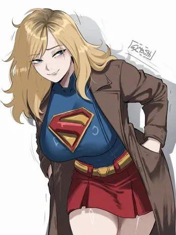 [GyBeth] Supergirls manga cover