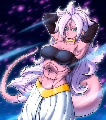 Android 21 (muscles and athletic collection girl) manga cover