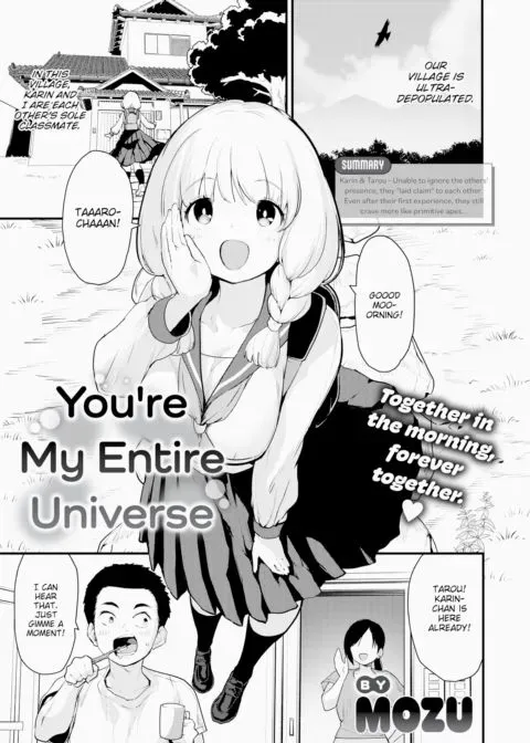 You're My Entire Universe manga cover