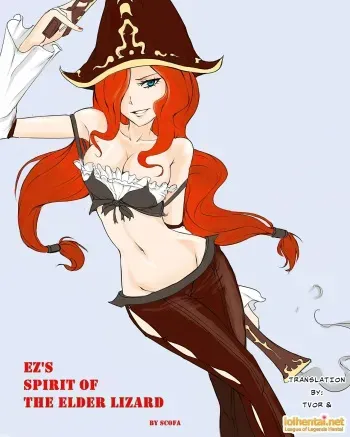 EZ's Spirit of the Elder Lizard Upscaled manga cover