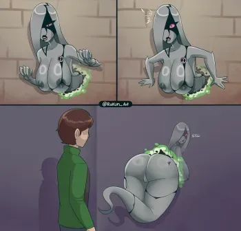 [Rakun Art] time to be a hero 👻 (Ben 10) manga cover