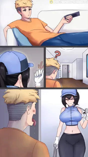 [Kerberus] Strange Neighbors DLC (Skinsuit) manga cover