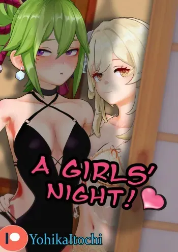 ❤️"A girls night"❤️| Yohika Itochi manga cover