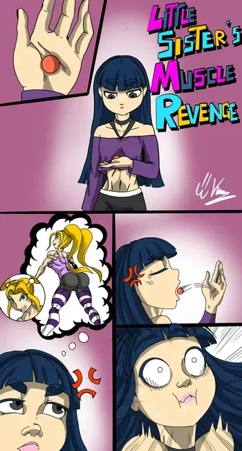 [TheWaifuGym] Little Sister's Muscle Revenge chapter 1 manga cover