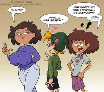 [IlPanza] Mrs. Boonchuy (Amphibia) manga cover