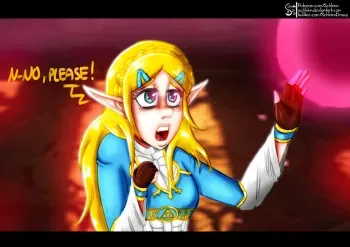 [Schinkn] Zelda Getting Corrupted by Ganon (The Legend of Zelda) manga cover