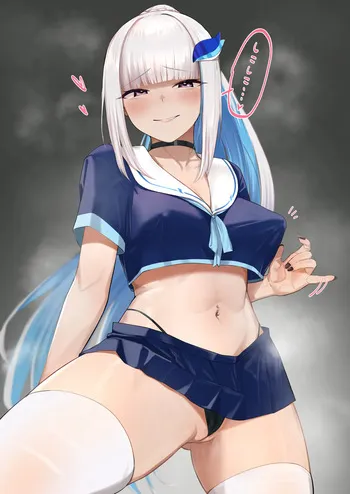 [がまれんじ] ギャルなlz様（黒ギャル差分） manga cover