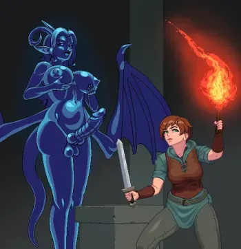 [Blackguard] Adventurer fucked by futa dragonlady manga cover