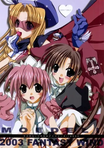 (SC19) [FANTASY WIND (Shinano Yura)] MOEDELI (Moekan: Moekko Company) manga cover