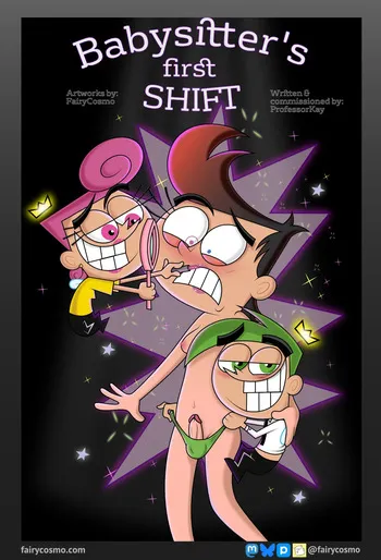 [FairyCosmo] Babysitter's First Shift (The Fairly Oddparents) manga cover