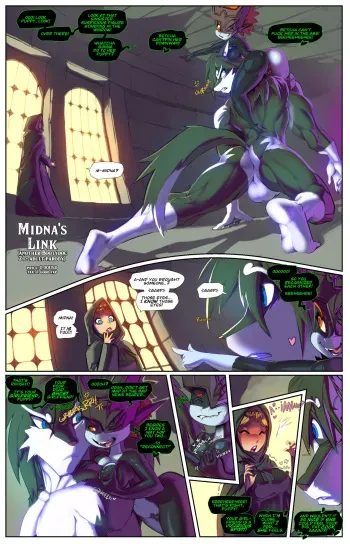 (Fred Perry) - Legend of Zelda: Twilight Princess - Midna's Link(ongoing) manga cover